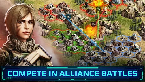 War of Nations: guerra militar screenshot 3