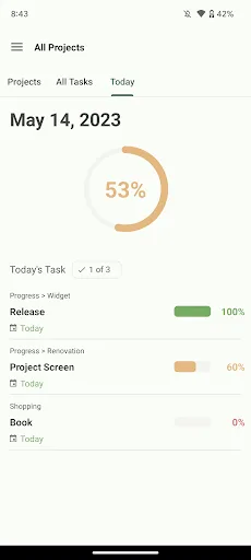 Progress screenshot 3