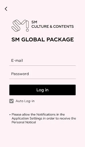 SM GLOBAL PACKAGE OFFICIAL APP screenshot 2