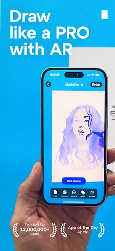 Sketchar: рисовать просто с AR screenshot 1