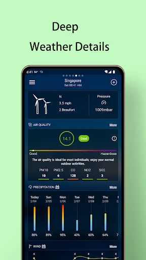 Pronóstico del tiempo local screenshot 3