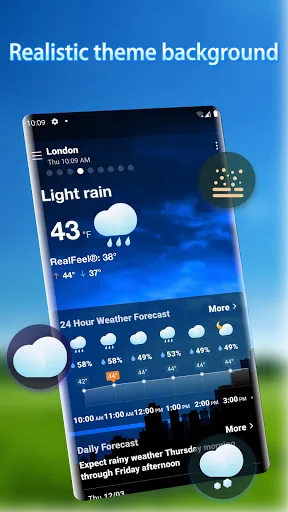 Прогноз погоды - Оповещения screenshot 2