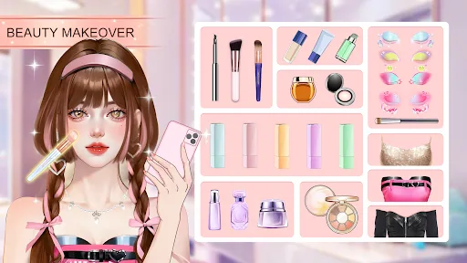 Beauty Makeover- Макияж Игра screenshot 2