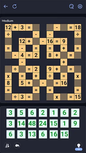 Математические игры Crossmath screenshot 4