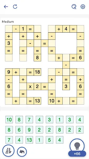 Математические игры Crossmath screenshot 5