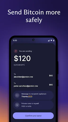 Proton Wallet: Secure Bitcoin screenshot 3