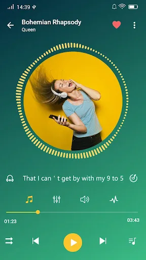 Музичний плеєр - аудіоплеєр screenshot 2