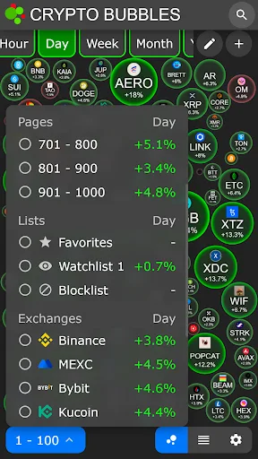 Crypto Bubbles screenshot 4