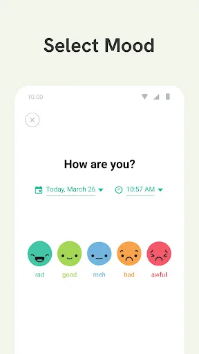 Daylio - Щоденник, Настрої screenshot 2
