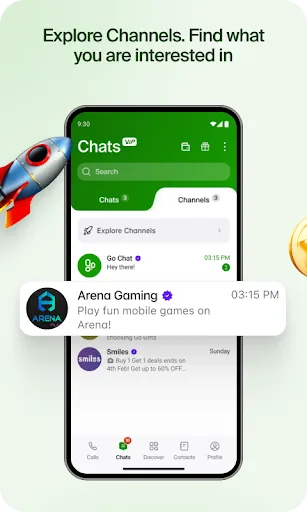 GoChat Messenger: Video Calls screenshot 4