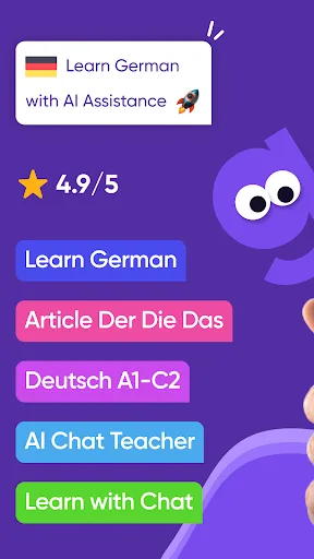 Німецька A1–C2 · Lingzy screenshot 1