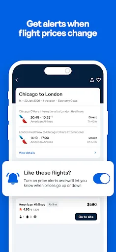 Skyscanner – авіарейси, готелі screenshot 5