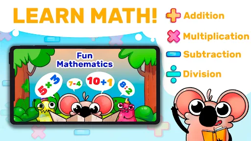 Matemáticas para niños: juegos screenshot 1