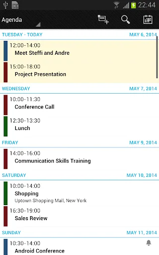 Business Calendar screenshot 4