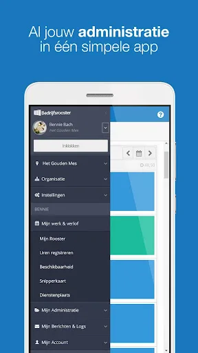 Bedrijfsrooster screenshot 5