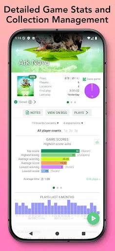 Board Game Stats screenshot 2