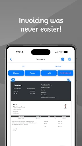 Invoice Maker - Estimates Pro screenshot 1