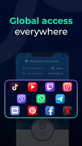 Octohide VPN - швидкий проксі screenshot 3