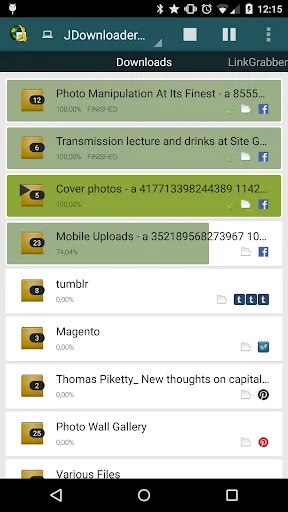 MyJDownloader Remote Official screenshot 4