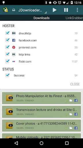 MyJDownloader Remote Official screenshot 5