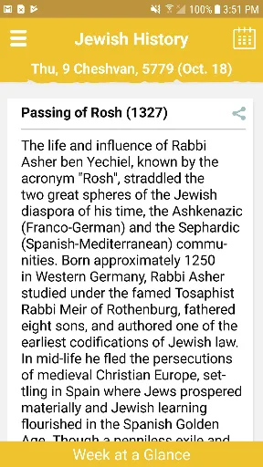 Today In Jewish History screenshot 2