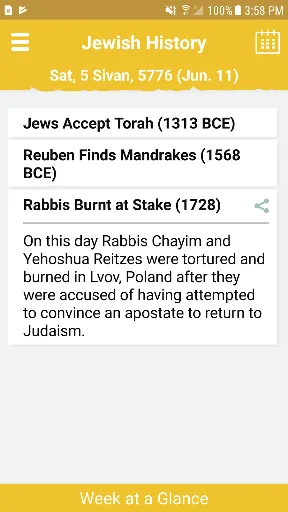 Today In Jewish History screenshot 3