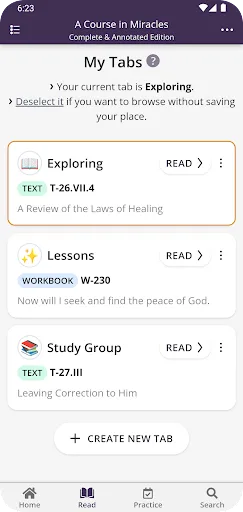 A Course in Miracles: CE screenshot 1