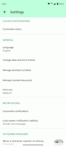 Fossify Messages screenshot 5