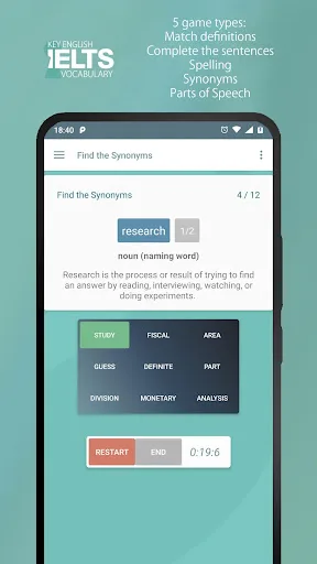 Key English | IELTS Vocabulary screenshot 4
