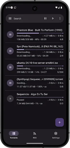 LibreTorrent screenshot 2