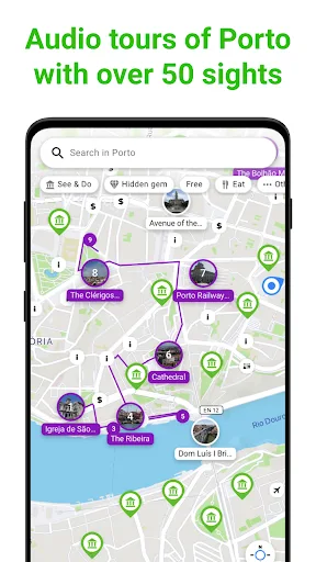 Porto Audioguía de SmartGuide screenshot 1