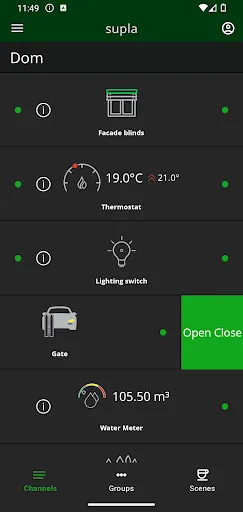 SUPLA screenshot 2