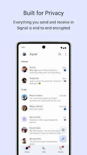 Signal - Приватний месенджер screenshot 1