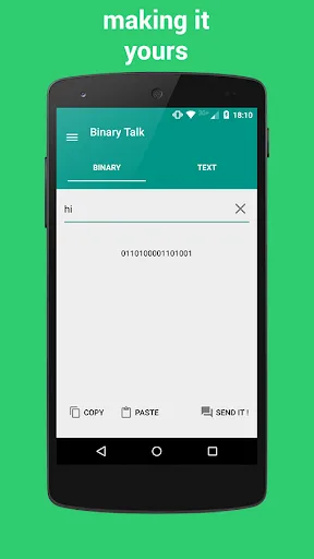 Бинарные Переводчик screenshot 5