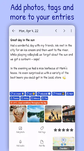Diarium: Diario personal screenshot 3