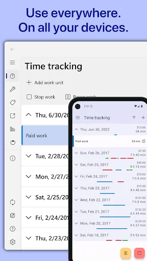 WorkingHours: Horas de trabajo screenshot 3