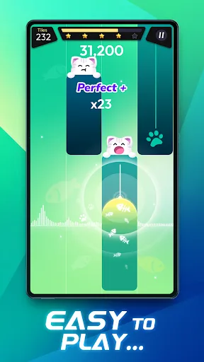 Juego de música - Rhythm Rush screenshot 2