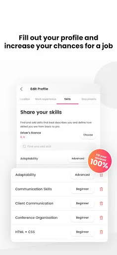 PickJobs - 100% job screenshot 4