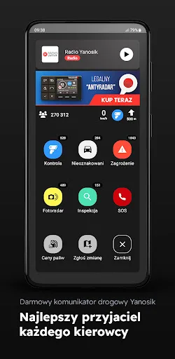 Yanosik: antyradar i nawigacja screenshot 1