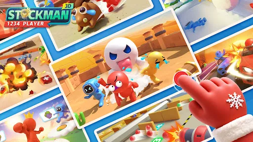 1234 Player Games 3D—Offline screenshot 1