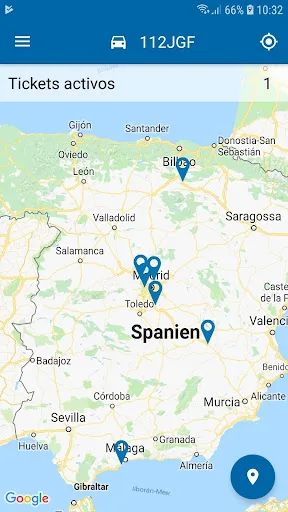 PRESTOPARKING app zona azul screenshot 1
