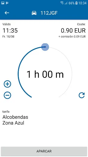 PRESTOPARKING app zona azul screenshot 4