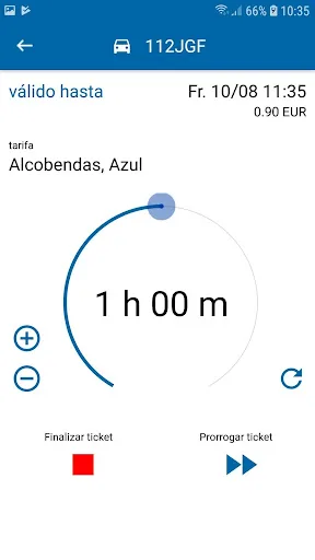 PRESTOPARKING app zona azul screenshot 5