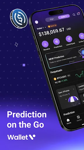 Wallet V: Prediction & Crypto screenshot 1
