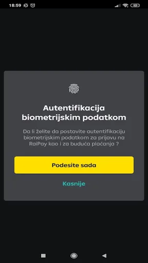 RaiPay Raiffeisen banka Srbija screenshot 2