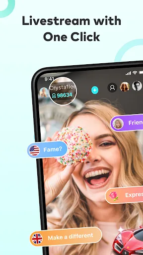 Bigo Live – Прямі трансляції screenshot 1