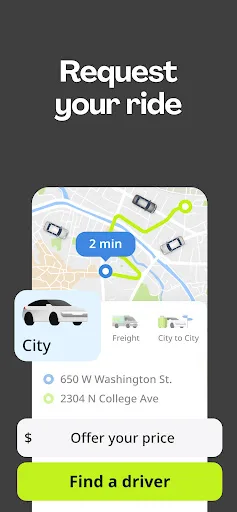 inDrive. Взаємовигідні поїздки screenshot 2