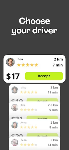inDrive. Взаємовигідні поїздки screenshot 3