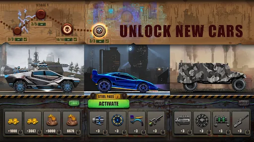 Zombie Hill Racing: Earn Climb screenshot 2