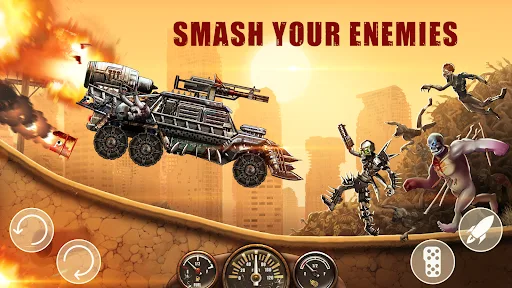 Zombie Hill Racing: Earn Climb screenshot 3
